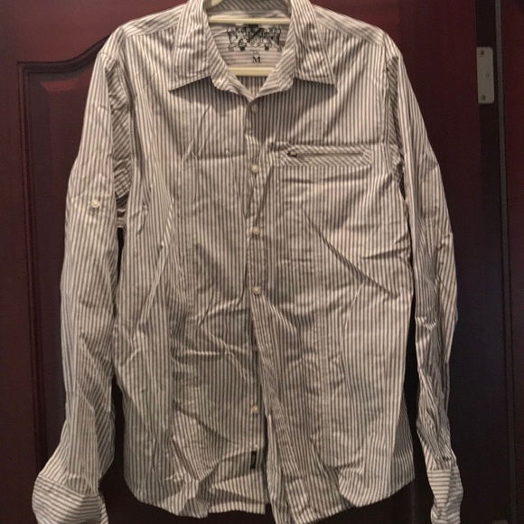 guess button down shirt